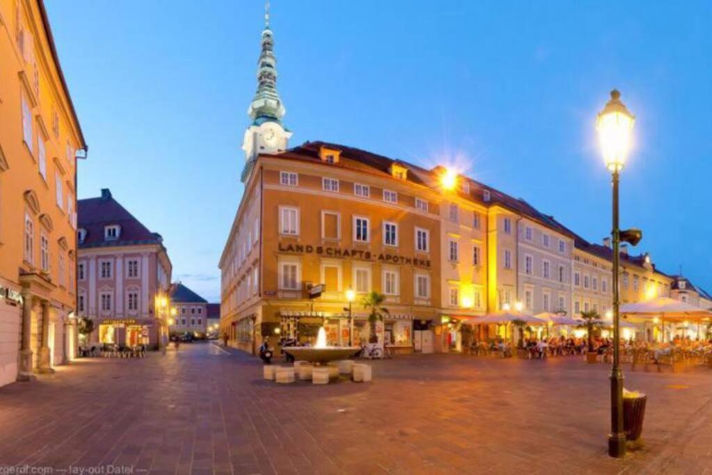 Moderne Innenstadtwohnung Klagenfurt Klagenfurt am Woerthersee Eksteriør billede